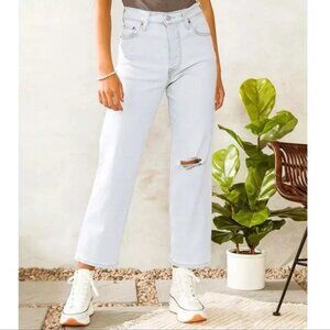 Levi's Blue Straight Leg Jeans Classic Style